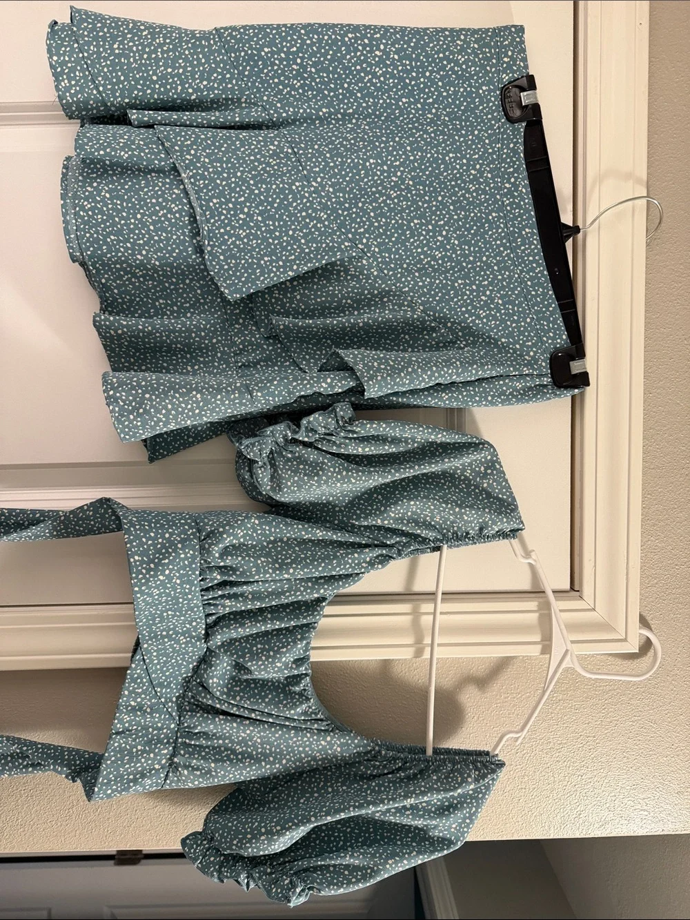Two-Piece Teal Matching Set